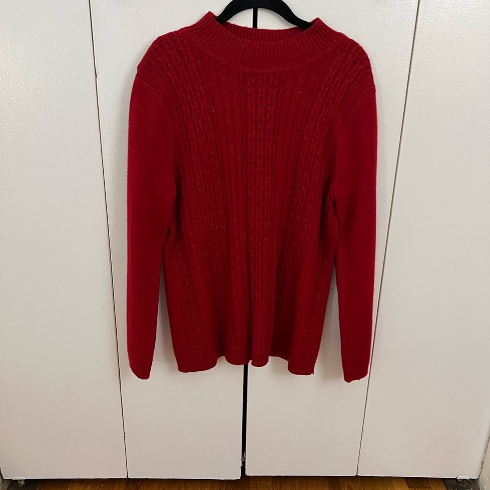 Classic Red Women's Sweater